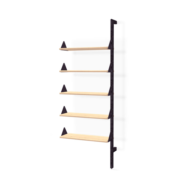 Branch Shelving Unit Add-on, Black/Blonde