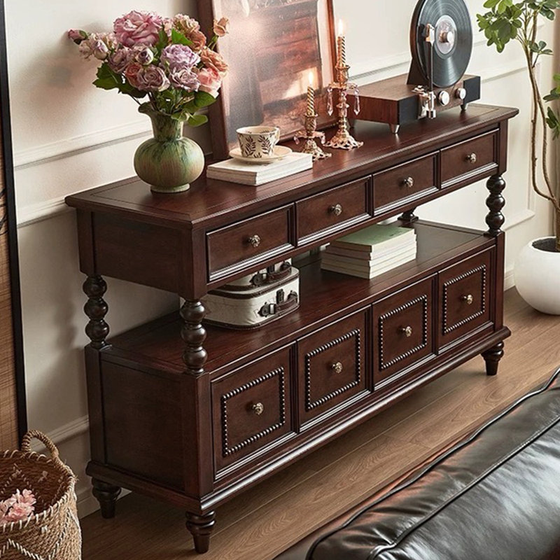 Console de style européen, Brun