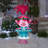 Airblown-Poppy In Holiday Outfit W/Banner Inflatable