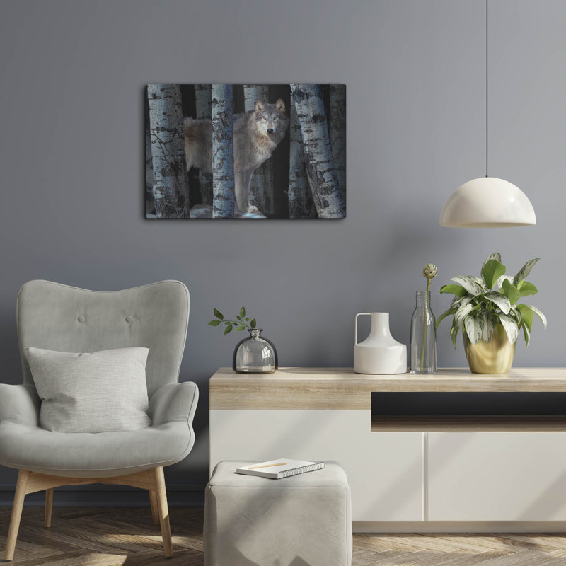 «Moon Shadows» par Gordon Semmens, art mural en métal, H 16 po x l 24 po