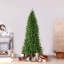 Remise en plastique de 7,5 pi Arbre de Noël artificiel non éclairé Winter Falls