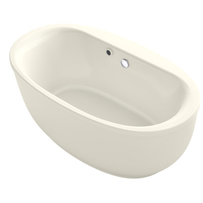 Baignoire autoportante ovale 65,5 po x 35,5 po Sunstruck