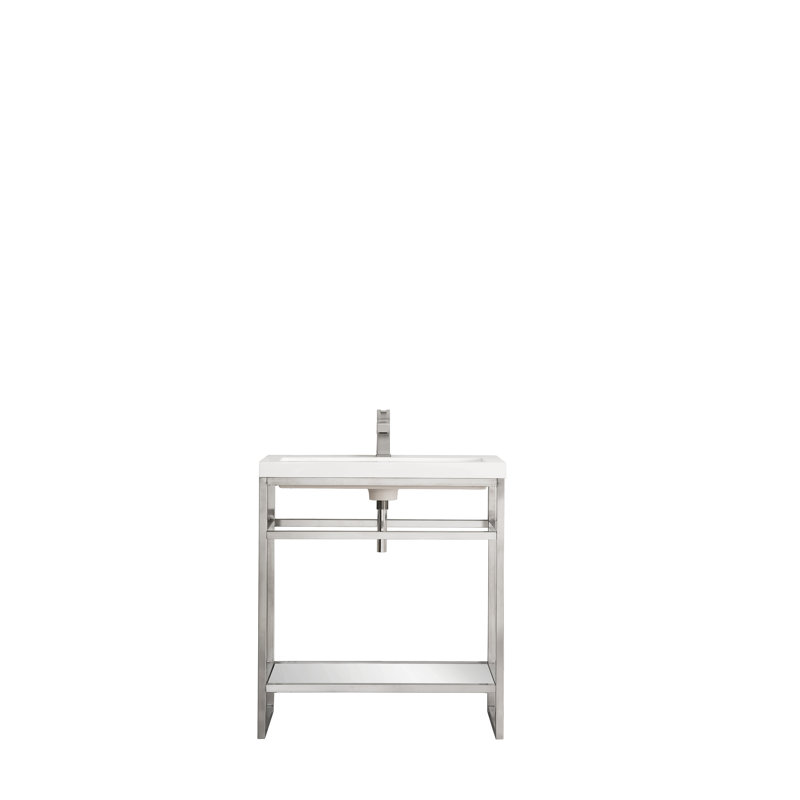 Boston 31.5'' W Single Vanity, Brushed Nickel