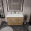 Meuble-lavabo double l 48 po Kyng-14387643