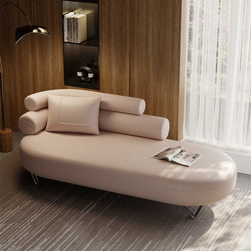 Méridienne Fashion Creative Leisure Home, Accoudoir à gauche (vu de face), Beige