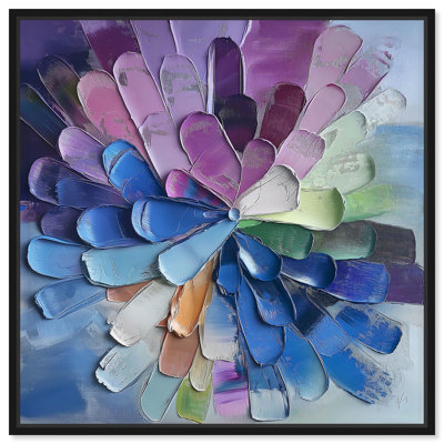 Floralisque I Canvas Modern Abstract Art by Art Remedy