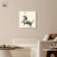 Adorable décoration murale Martini Pup I par Art Remedy, prête à être accrochée-450142038