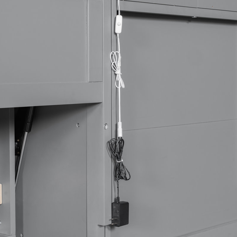 Lit escamotable en MDF pour maison moderne