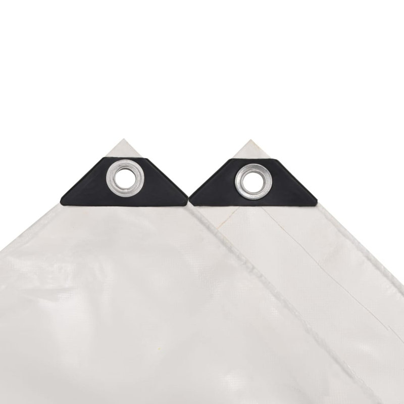 vidaXL Tarpaulin 7.11 oz/ft² 13.1x16.4' White