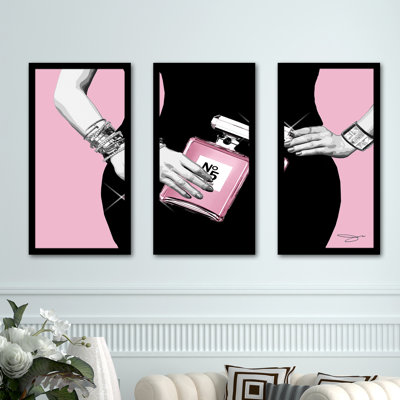 " Go Pink " 3 - Pieces