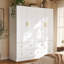 Armoire 4 portes avec rangement optimisé-999492560