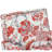 Red And White Floral Side Chair With Decorative Nailhead Trim, Solid Wood Legs, High - Resiliency Foam, Versatile For Living Room, 29.19 In Depth