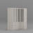 Modern Corner Wardrobe With Glass Doors, Ample Storage, And Gold Hardware - Two-Pack Shipping