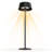 1500W Freestanding Patio Heater With Fabric Cover