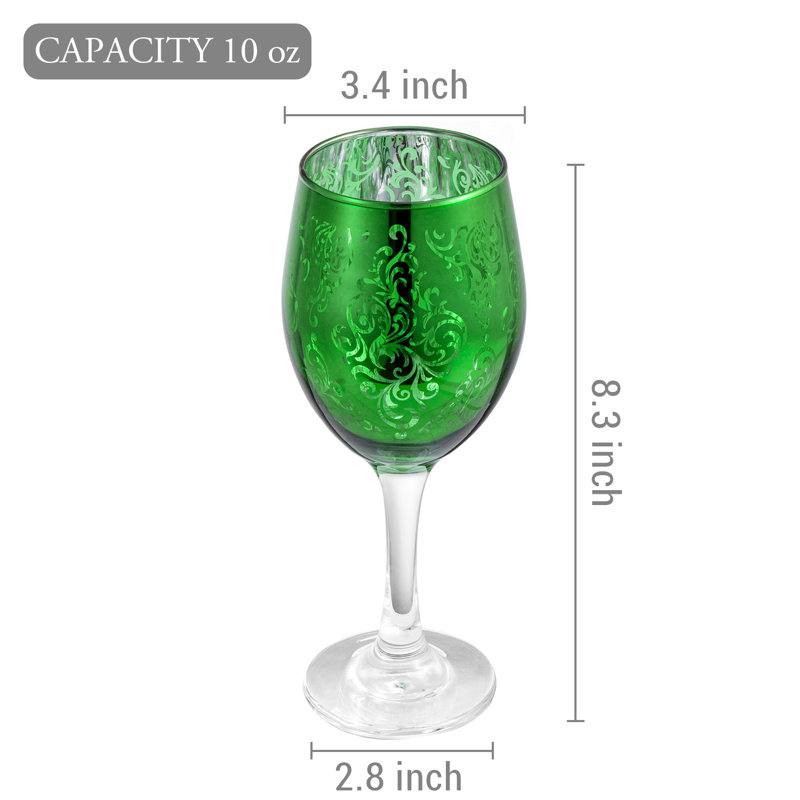 295.7ml Drinking Glass, Green