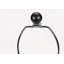 Lighting, 24 po, lampe de table, béton noir, abat-jour gris, contemporain-233428577-233428578
