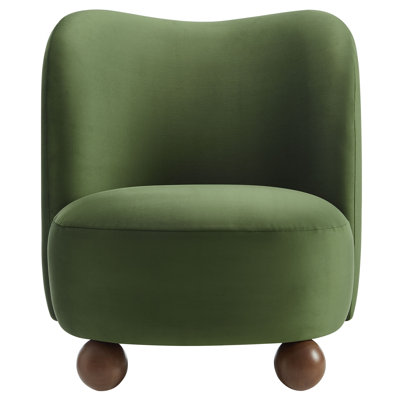 Monroe Boucle Fabric Accent Chair