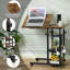 80cm W Metal Bedside Table