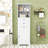 Tall 3 Drawers Bathroom Storage Cabinet with Adjustable Shelves-1914442928