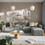 Canapé modulaire avec repose-pieds 5 pièces Bridgetown-636179717