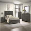 Table de chevet contemporaine 1Pc avec deux tiroirs de rangement