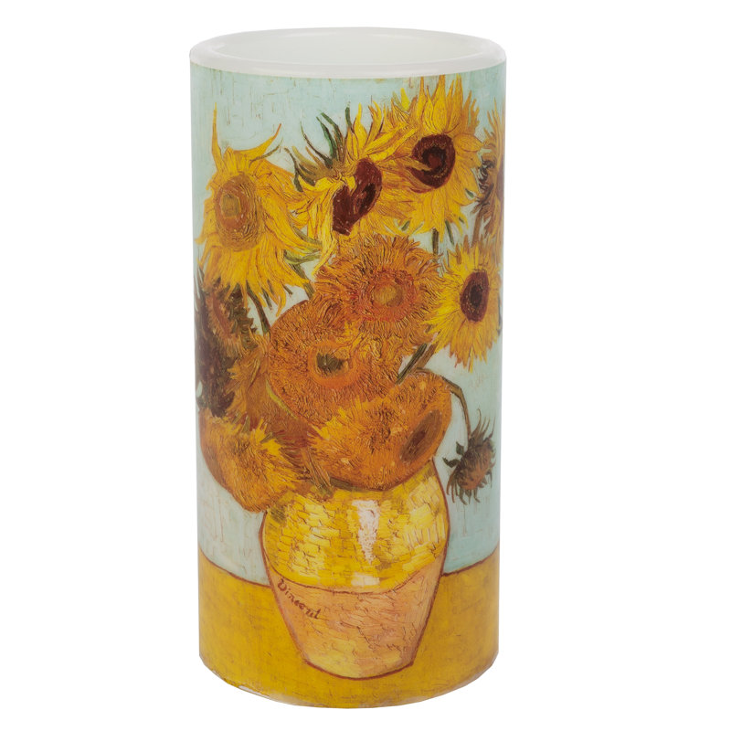 Bougie sans flamme avec tournesols Van Gogh, 1