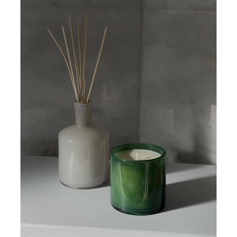 House and Home 15.5oz Jungle Bloom Signature Candle - Treehouse, 6.5 oz.