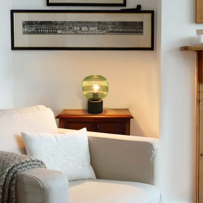 Lampe de table en béton