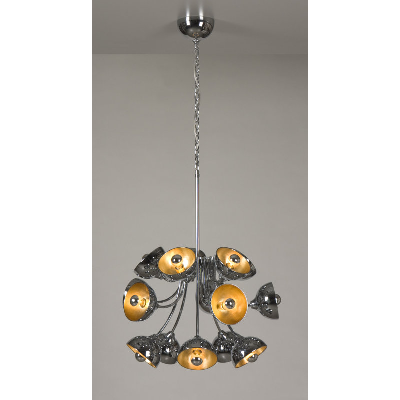 Deja 15 - Light Shaded Chandelier, 56cm