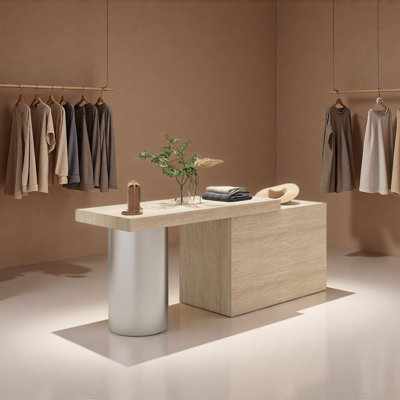 Table de présentation simple pour vêtements