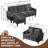 3 Pieces Living Room Sets-1546262280