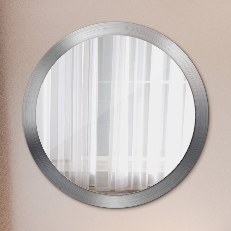 Huldar Glass Flat Wall Mirror