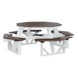 Outdoor ADA Octagon Picnic Table