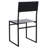 Rowayda 18'' H Leather Upholstered Metal Armchair-846915522