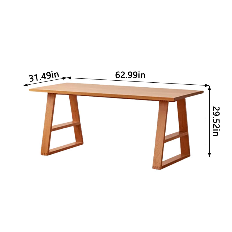 Table de salle à manger Letina, L 31,49 po x L 62,99 po