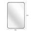 Miroir mural de salle de bain rectangulaire en métal noir 24 x 32 pouces | Idée de cadeau-1554541083-1554541081