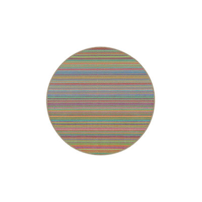 Tapis tissé à rayures Modern