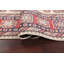 Tapis ivoire noué à la main de conception unique 6 pi 7 po x 9 pi 10 po
