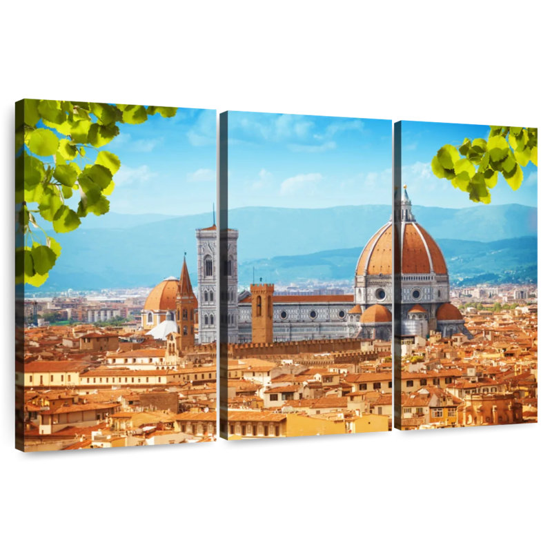 Nicci Scenic, cathédrale de Florence, H 36 po x l 57 po