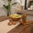 LuxeDesigns Handcrafted Wooden Salad Serving Utensils Set - Natural Mango Wood
