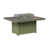 Hammered Top Stainless with Sage Base selected