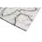 Garden Random Sized Marble Mosaic Tile in White/Gray