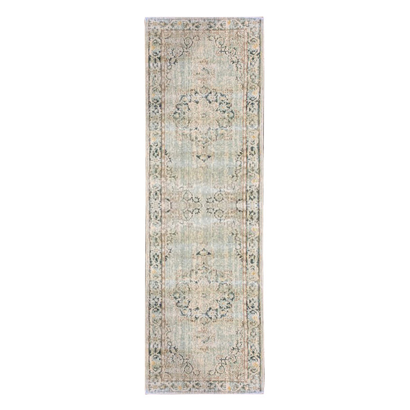 Botwith Vintage Medallion Performance Indoor Area Rug, Runner 2'6" x 8'