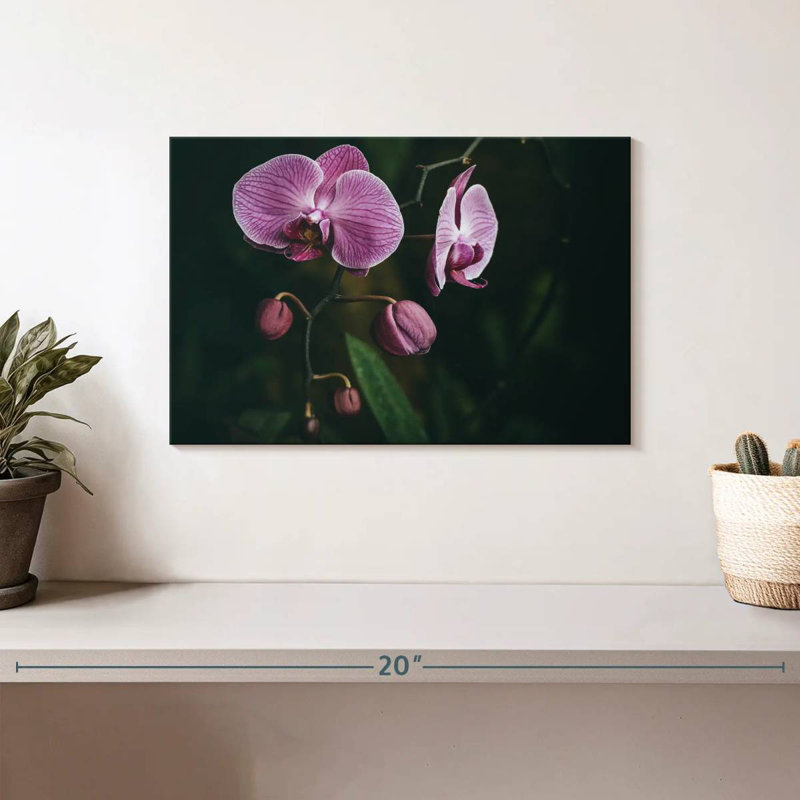 Fleurs d'orchidées Harnek, H 8 po x l 12 po