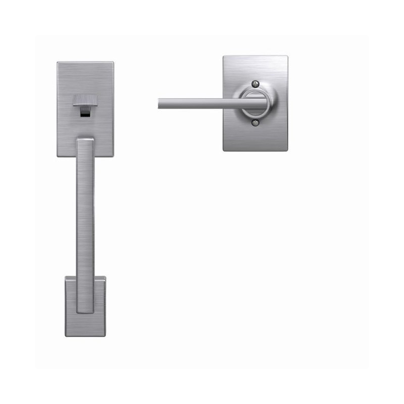 Century Passage Door Lever, Satin Chrome