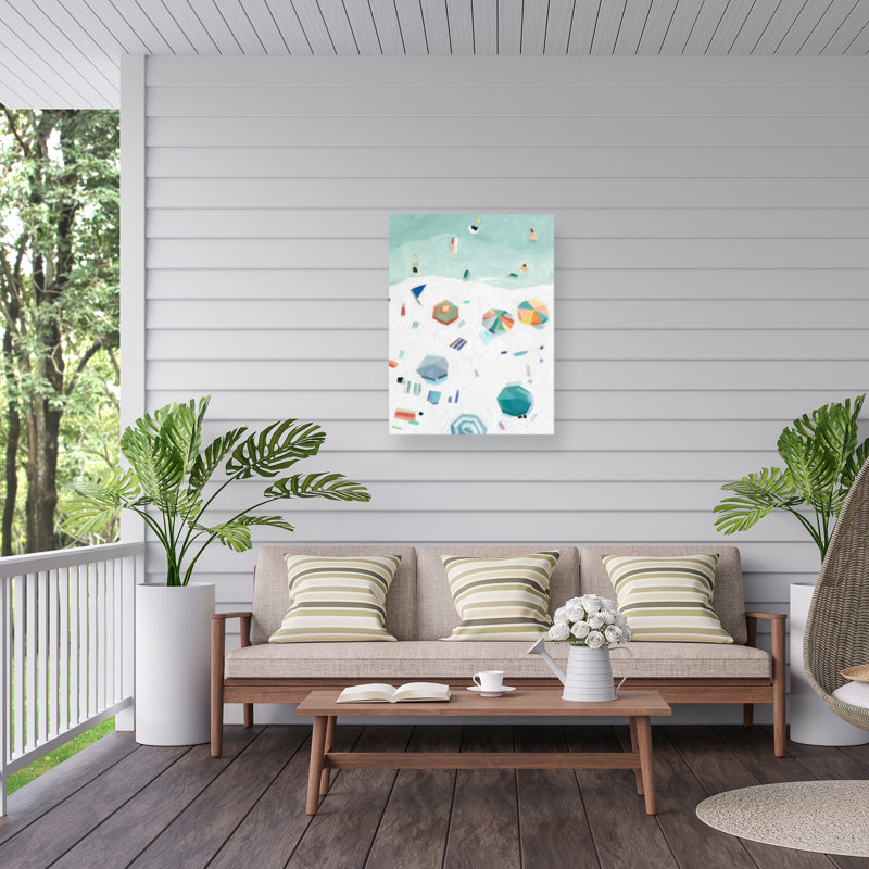 Toile d'extérieur «Emma VI» par Emma Scarvey, H 32 po x l 24 po x P 1,5 po