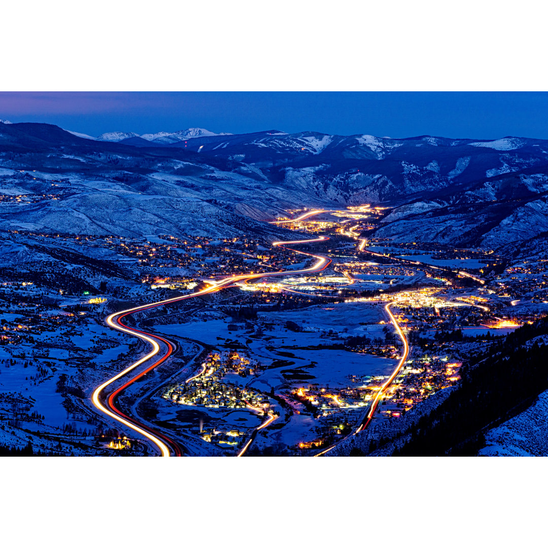 Vail Valley View von Adventure_Photo - Leinwanddrucke auf Leinwand