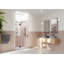 Halo 42 in. x 78 in. Frameless Glass Hinge Shower Door-606616953