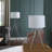 Metal Tripod Lamp