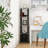 5-Tier Open Shelf Bookcase, Compact Storage Bookshelf with Bin-1211882162